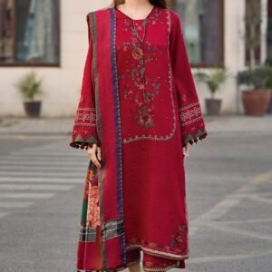 BRAND:SAPPHIRE lawn 90/70 embroiderd unstitched 3pc✓