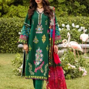 BRAND:SADAF FAWAD lawn embroidered eid arrivals luxury unstitched 3pc✓